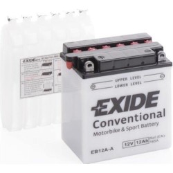 Bateria de mota Exide EB12A-A 12V 12Ah 165A - 1